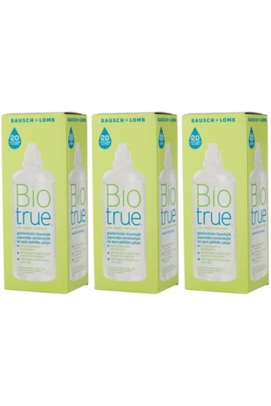 Biotrue Bıotrue 300 Ml Lens Solüsyonu X 3 Adet