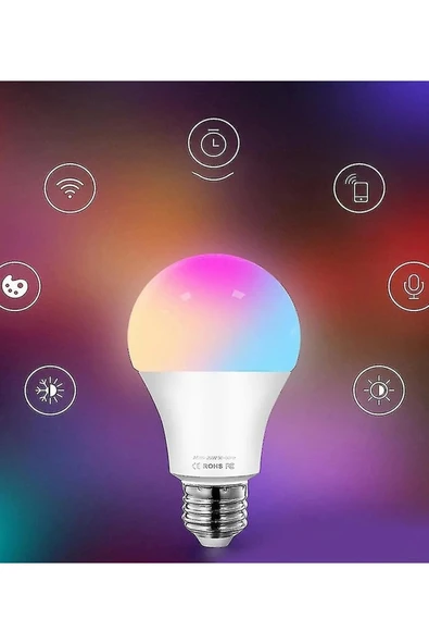 Akıllı Rgb Led Lamba Ampul 9w 50hz 800 Lümen - 3