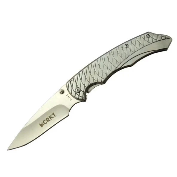 Crkt 7040 Wy Kamp Çakı 22 Cm - Metal Saplı, Kemerlikli, Kılıflı, Kutulu
