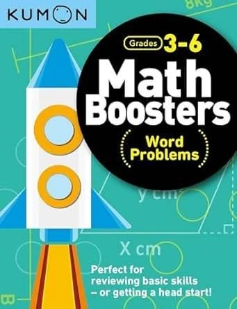 Kumon Math Boosters: Word Problems - Kumon Publishing ürün görseli 1