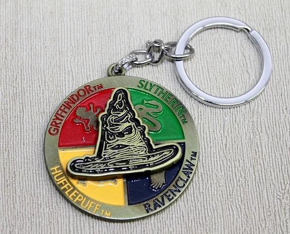 Metal Dönen Harry Potter Seçmen Şapka Anahtarlık Alk3094