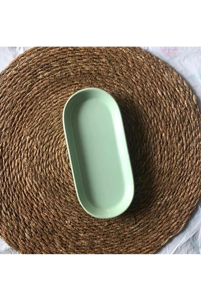 Avm 6'lı Kütahya Venüs Serisi Seramik Kahvaltı Sunum Çerezlik Seti 20x9 Cm - 3