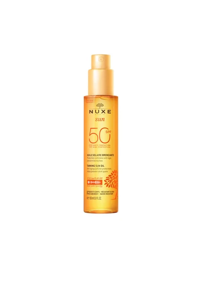 Nuxe Sun Huile Solaire Bronzlaştırıcı Yüz ve Vücut Yağı SPF50 150 ml