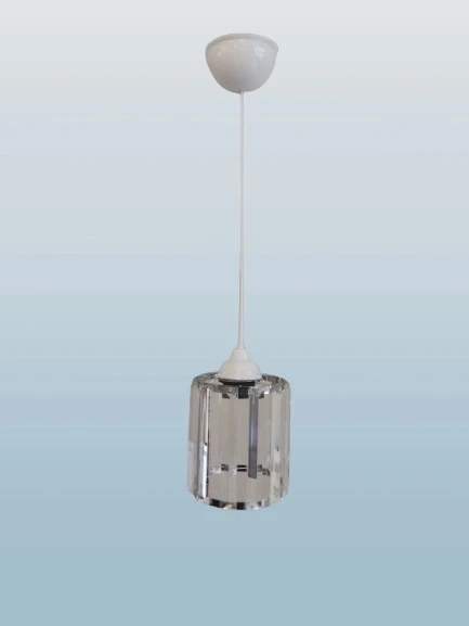DMR Kristal Taşlı Yuvarlak Tekli Avize E-27 - 4