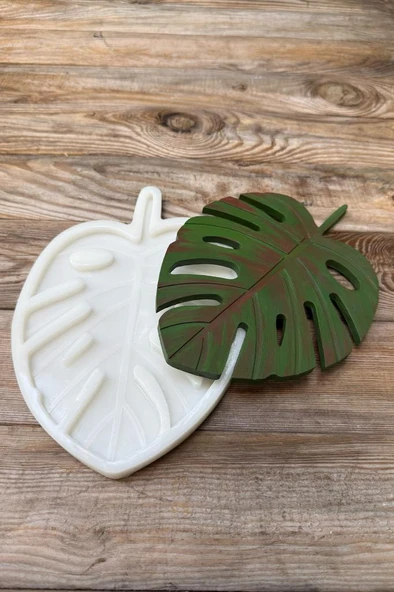Monstera Büyük Silikon Tepsi Kalıbı ürün görseli