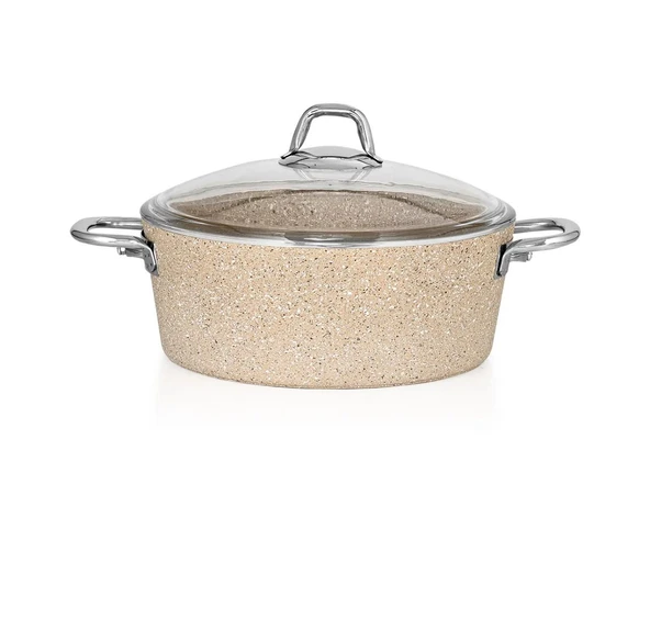Lavonni 24 Cm Granit Derin Tencere Metal Sap