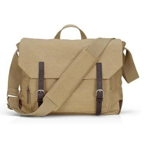 Ally Capellino AO 15" Canvas Satchel Çok Amaçlı Orjinal MacBook iPad Çantası HB601ZM/A