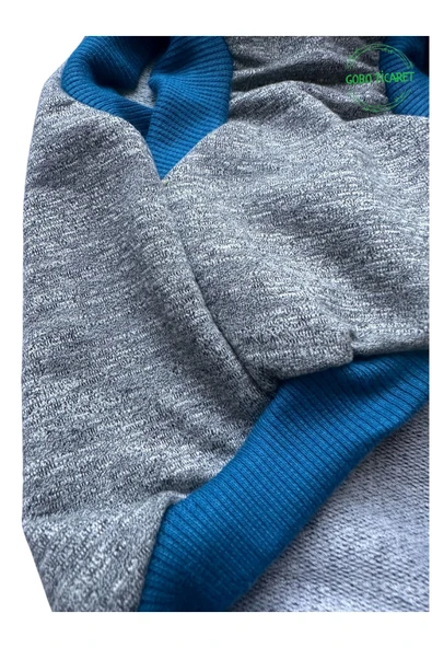 Beyaz Maymun Aksesuarlı Gri Kedi Köpek Kıyafeti Elbisesi XXLarge/XXL/Beden 5 - 4