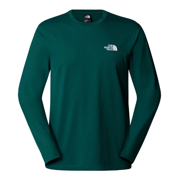 The North Face M L/S SIMPLE DOME TEE Erkek Shirt NF0A87QN6GI1