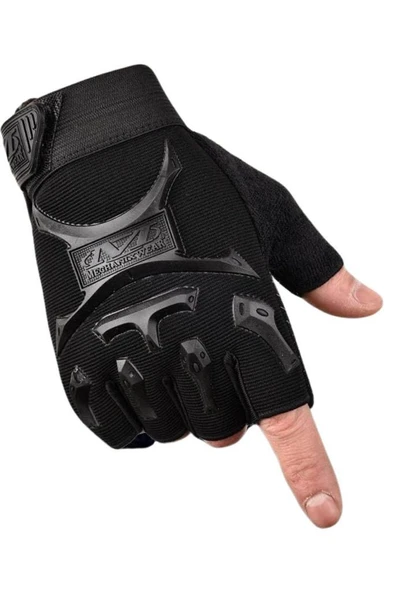 Single Sword Yarım Parmak Taktik Operasyon Eldiveni - 2