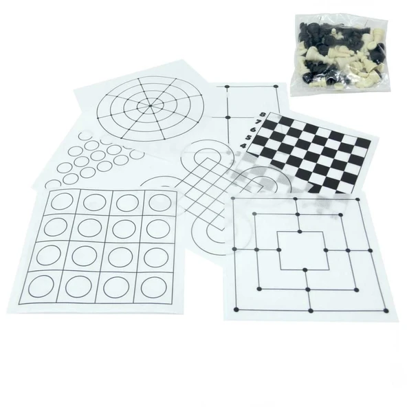 Zeka Gelişimini Destekleyen 8’Li Rulo Akıl Oyunları Seti - Resim 3