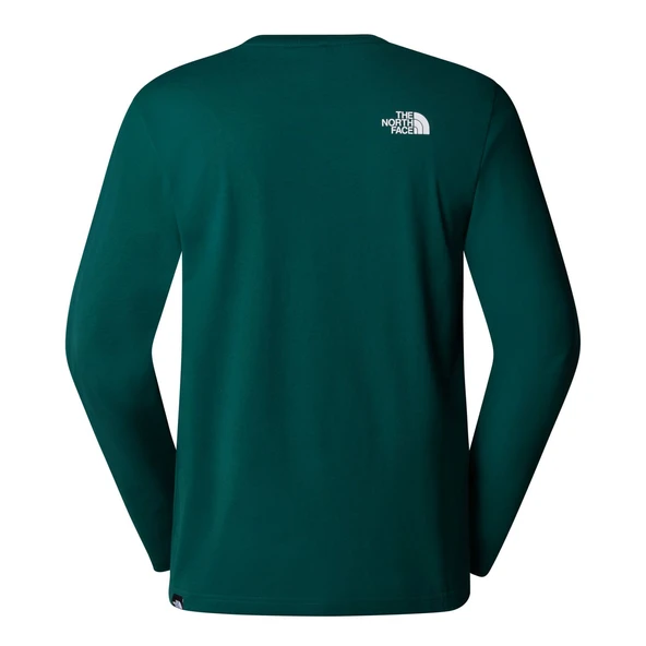 The North Face Erkek L/S SIMPLE DOME Tişört  NF0A87QN6GI1 - Resim 2