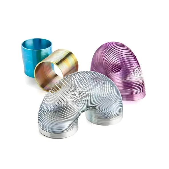 Stres Atmayı Kolaylaştıran Parlak Renkli Metalik Yay ürün görseli 1