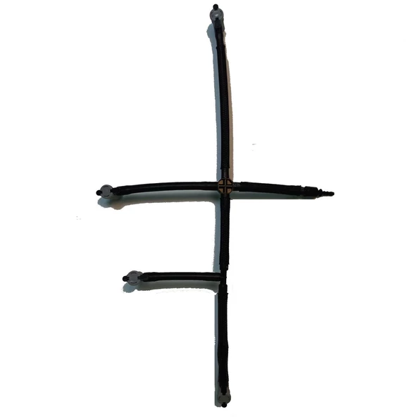 VW Skoda Seat 03L130235M 03L130235AD Enjektör Geri Dönüş Hortumu - 2