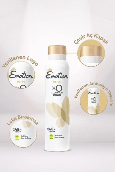 Emotion Bayan Deodorant 150ml Blıss