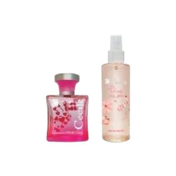 Cecile Parfüm Set Bayan Lovely 100ml Edt+ Vücut Spreyi Edc 150ml