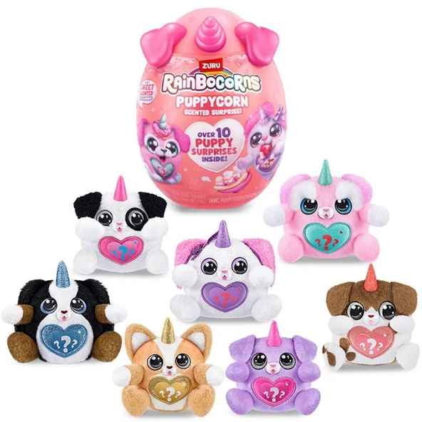 Rainbocorns Puppycorn Koku Sürprizi Sürpriz Paket S8 Pembe RAR27000-P - 7