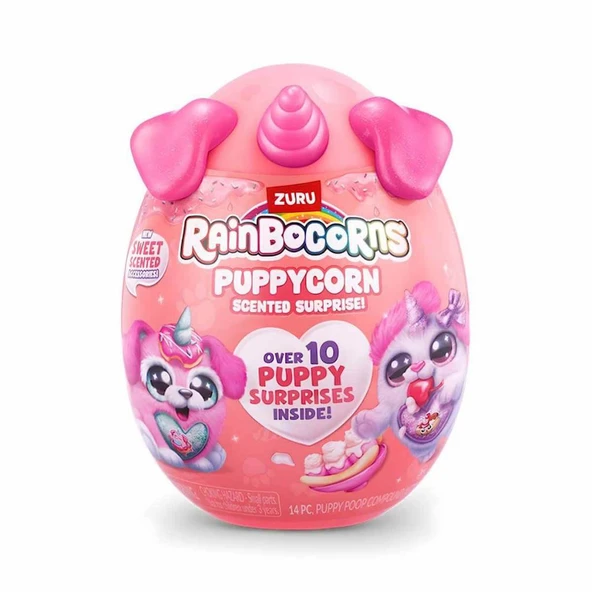 Rainbocorns Puppycorn Koku Sürprizi Sürpriz Paket S8 Pembe RAR27000-P