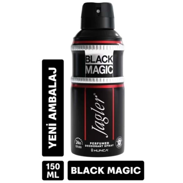 Jagler Deodorant Sprey Black Magic Erkek 150ml
