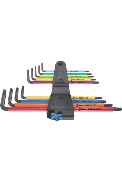 Wera 967 Spkl/9 Xl Hf Torx Renkli Alyan Set 05024470001 - 2
