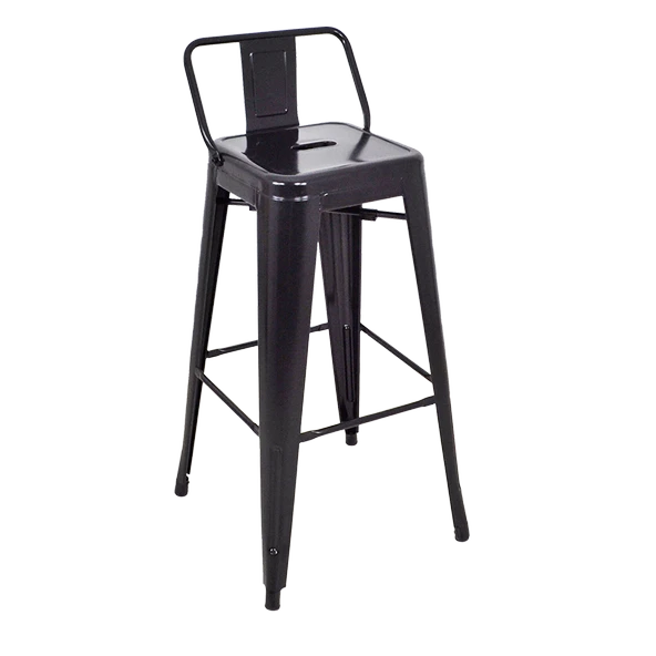 Tolix Sırtlı Metal Bar - 6