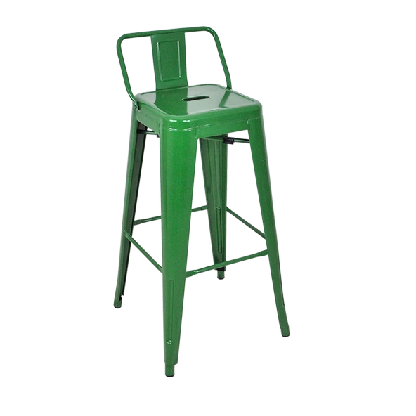 Tolix Sırtlı Metal Bar - 8