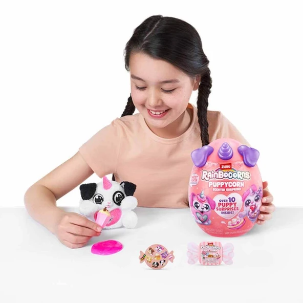 Rainbocorns Puppycorn Koku Sürprizi Sürpriz Paket S8 Beyaz RAR27000-B - 9