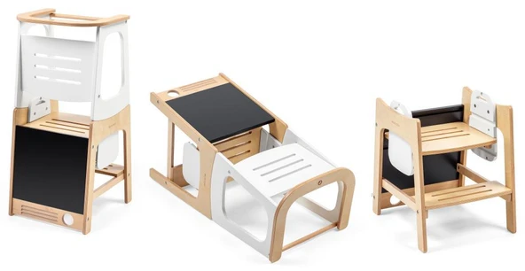 Maxi-Cosi Toucan 3'ü 1 Arada Öğrenme Kulesi Natural White - Resim 8