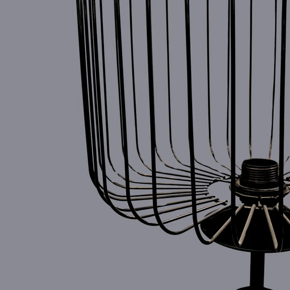 Brill Siyah Tripod Kafes Lambader - 3