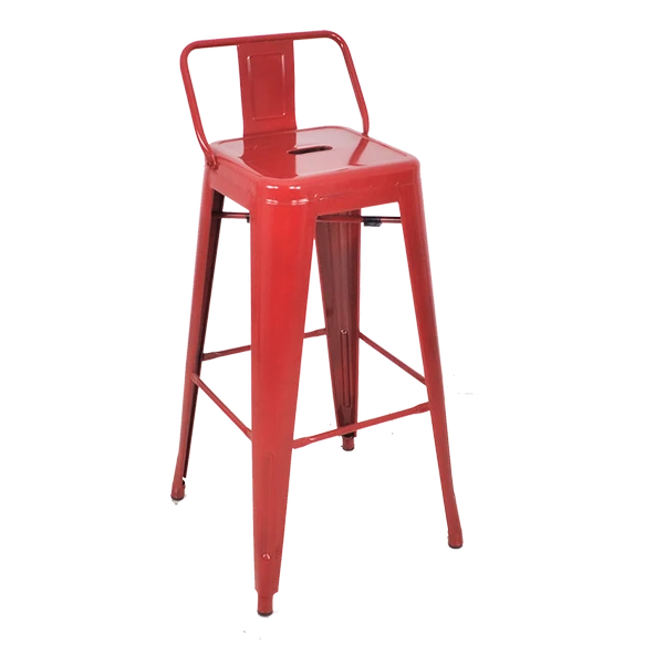 Tolix Sırtlı Metal Bar - 3