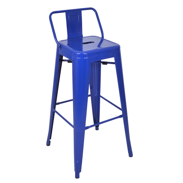 Tolix Sırtlı Metal Bar - 4