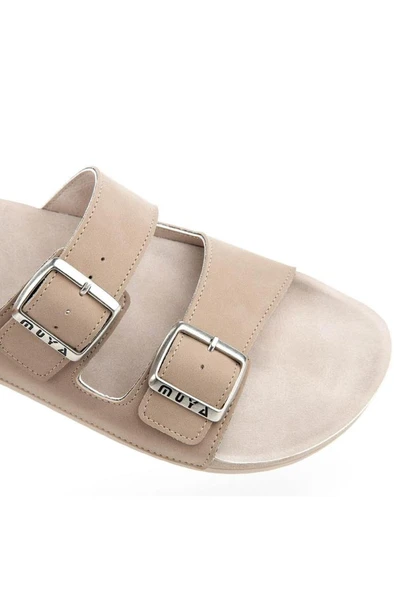 Muya Nova 31500-042 Anatomik Taban Kadın Terlik Açık Vizon 35-39 - Resim 7