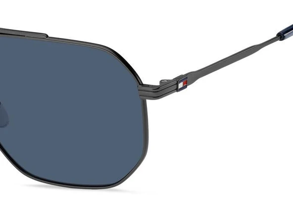Tommy Hilfiger TH 2191/S-SVK‐GRI Erkek Güneş Gözlüğü - 5