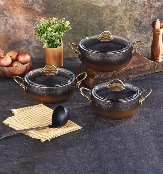 Lavonni 6 Parça Güveç Tencere Seti