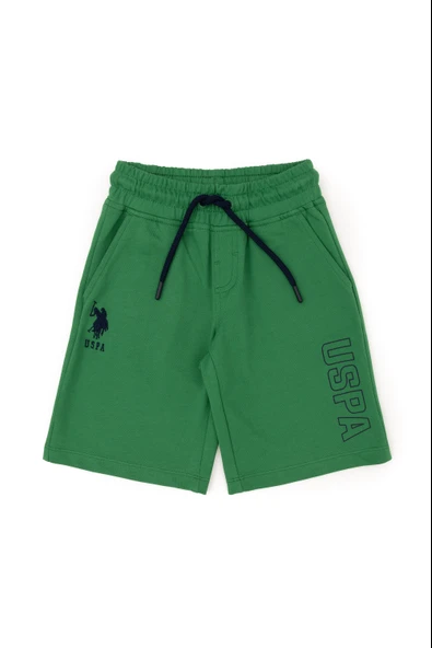 U.s.Polo Assn. Erkek Çocuk Yeşil Örme Kapri G083SZ0OS - 2