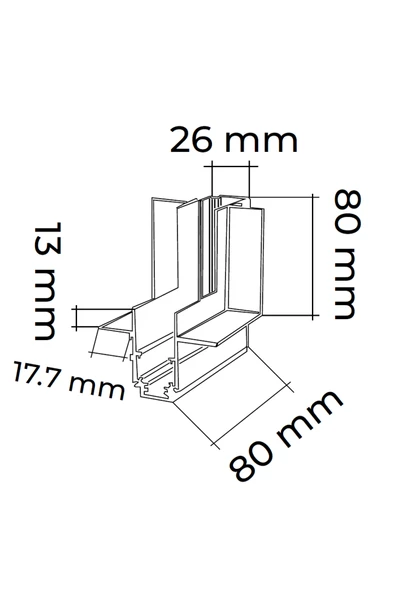 TRIMLESS L DÖNÜŞ - Resim 2