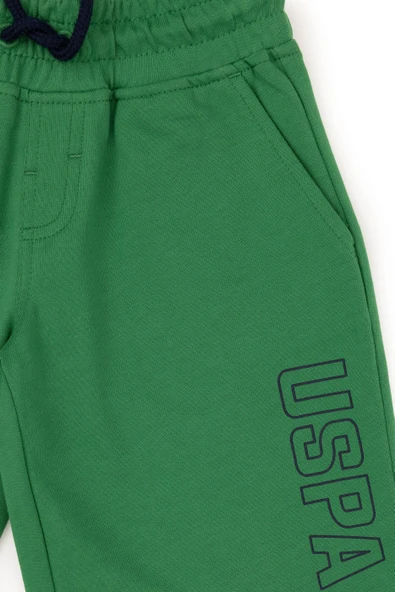 U.s.Polo Assn. Erkek Çocuk Yeşil Örme Kapri G083SZ0OS - 5