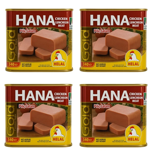 HANA GOLD PİLİÇ SALAM 340 GR X4 ADET