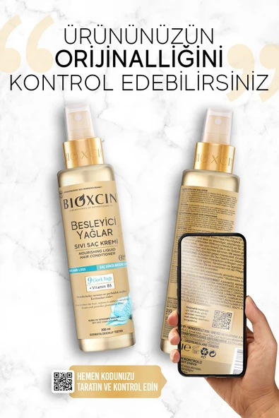 Bioxcin Besleyici Yağlar Sıvı Saç Kremi 200 ML - Sülfatsız, Kuru ve Yıpranmış Saçlar Saç Dökülme Karşıtı - 7