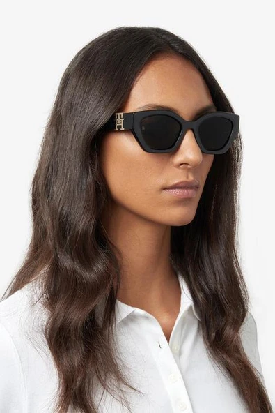 Tommy Hilfiger TH 1979/S-807‐SIYAH Kadın Güneş Gözlüğü - Resim 3
