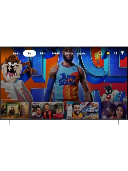 Telenova 70 İnç 178 Ekran 4K Ultra HD Android 14, Smart TV LED HDR WiFi Netflix & YouTube Destekli - 5