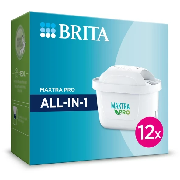 BRITA Maxtra Pro Kireç Uzmanı Su Arıtma Filtresi 12'li