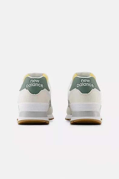 New Balance 574 WL574CGR Krem Kadın Spor Ayakkabı WL574CGR - 5