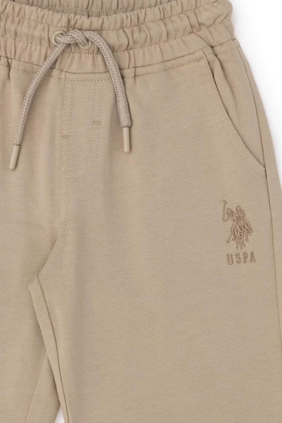 U.s.Polo Assn. Erkek Çocuk Açık Haki Örme Kapri G083SZ0OS - 2