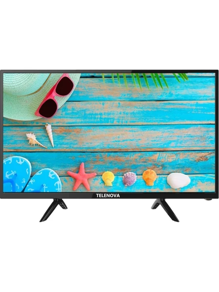 Telenova 24” İnç 61 Ekran LED TV HD Uydu Alıcılı, 12V Destekli, Taşınabilir, Karavan, Ev, Ofis İçin - 2