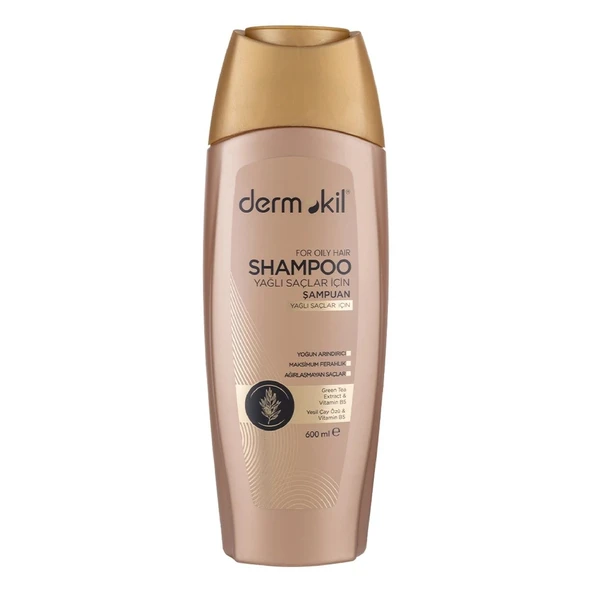 Dermokil Şampuan Yağlı Saçlar 600 Ml