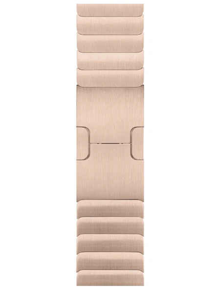 Apple Watch Uyumlu Gold Paslanmaz Çelik Bilezik Akıllı Saat Kordonu 45-49mm Series 7, 8, 9, 10, SE, Ultra - 3