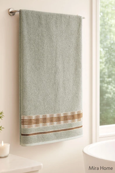 NaturaSoft %100 Pamuk Banyo Hamam Havlusu 70x140 cm - 10