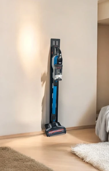 Dyson Uyumlu Dikey Şarjlı Süpürge Dik Tutma Aparatı, Dikey Süpürge Standı Siyah