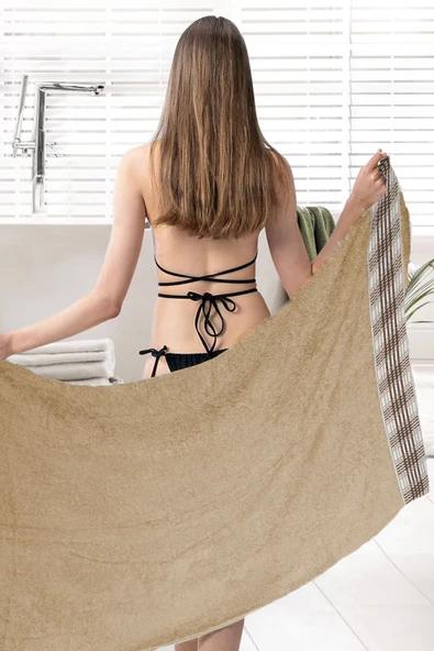NaturaSoft %100 Pamuk Banyo Hamam Havlusu 70x140 cm